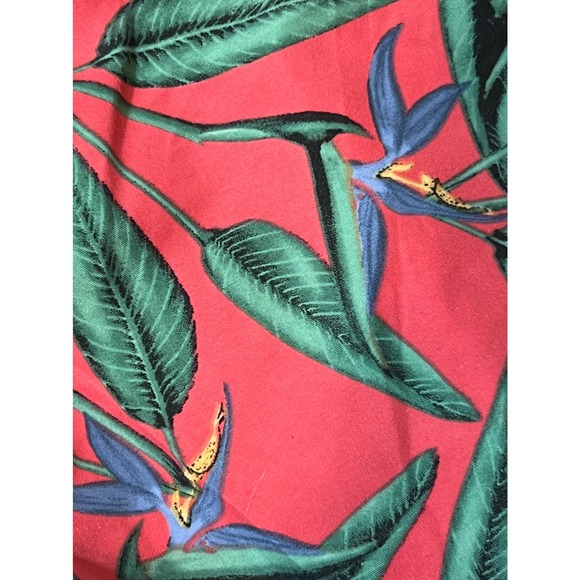 Charleston Threads Pink Bird of Paradise Swim Trunks XL - Picture 4 of 9